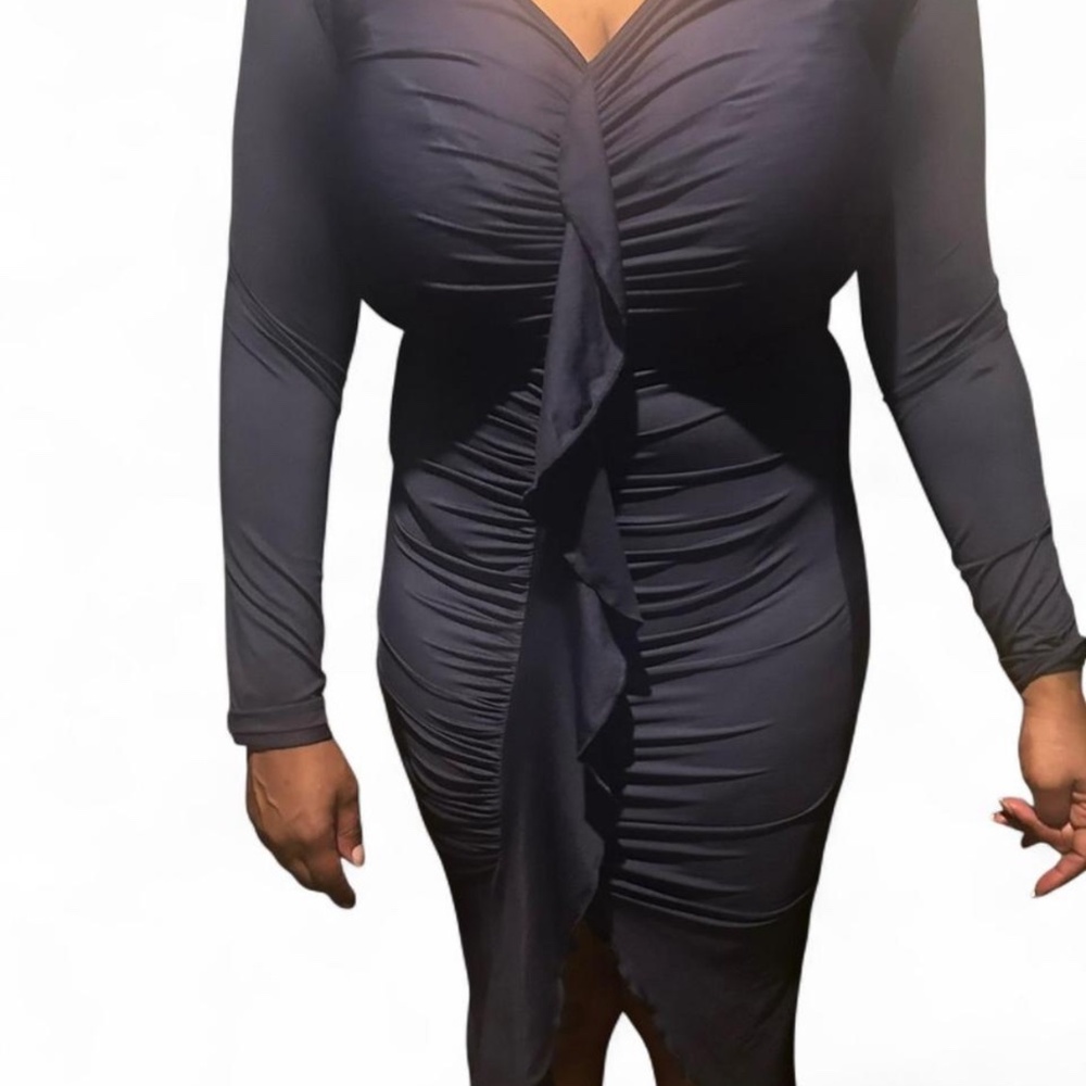 Shein Dress, L, Navy